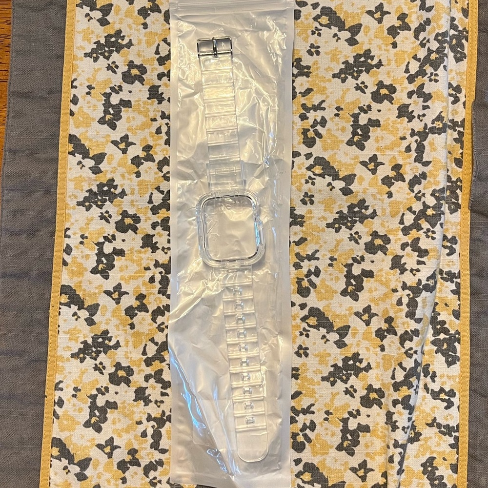 Clear Apple Watch Band